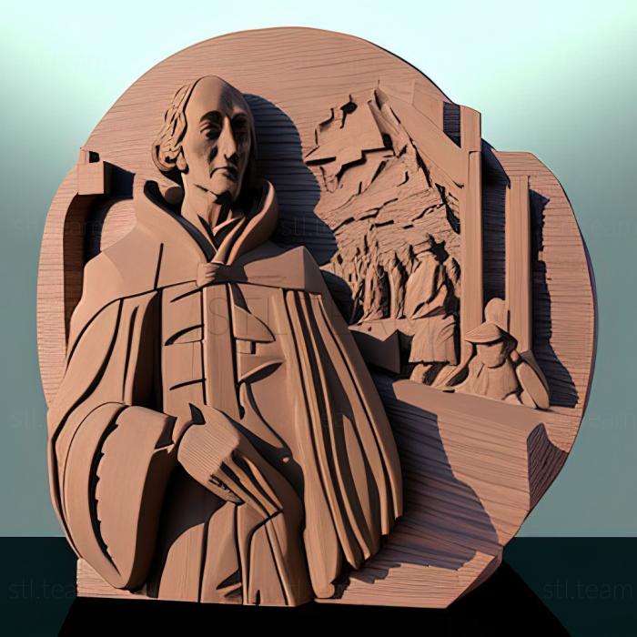 3D model Saint Pierre Saint Pierre and Miquelon (STL)